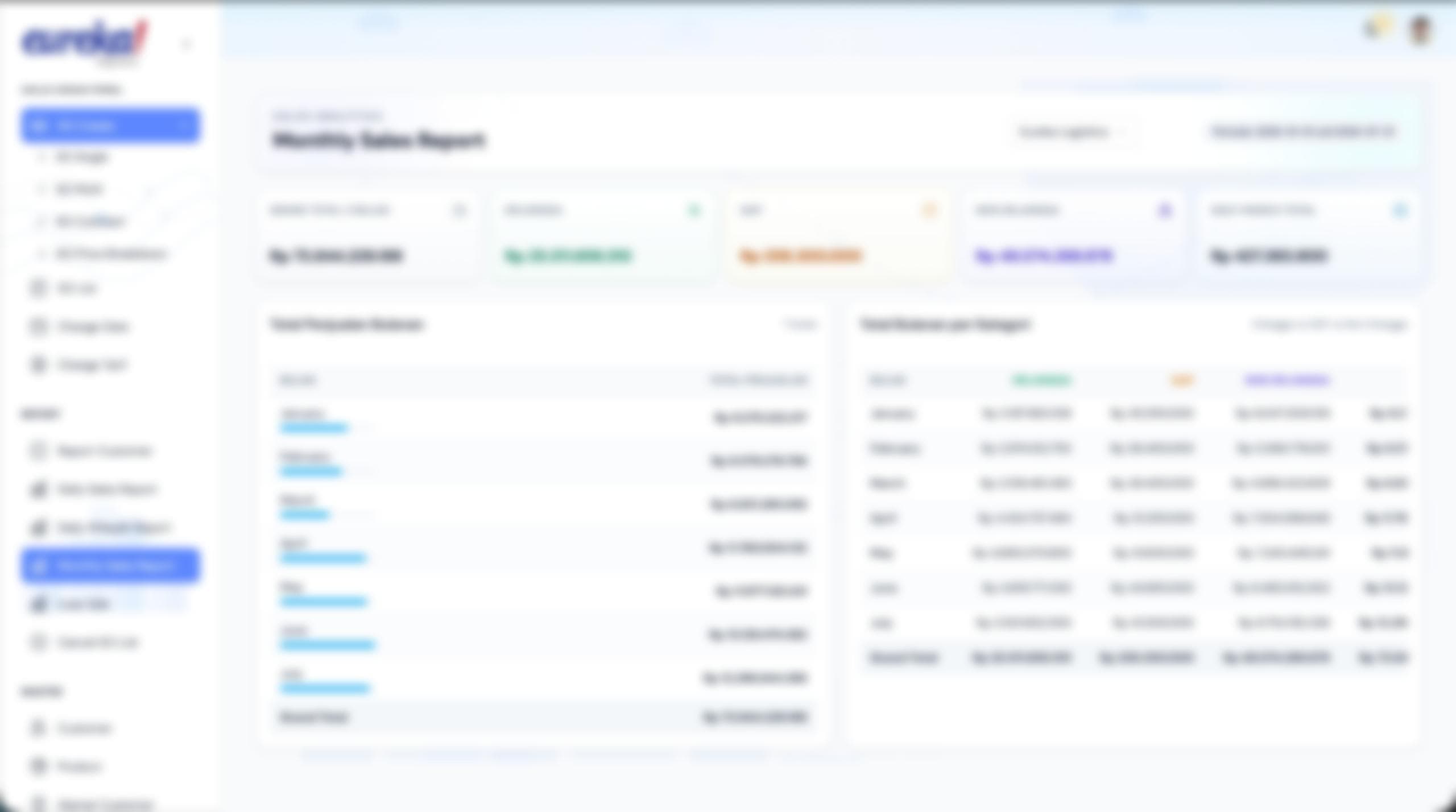Eureka Internal ERP Screenshot 2