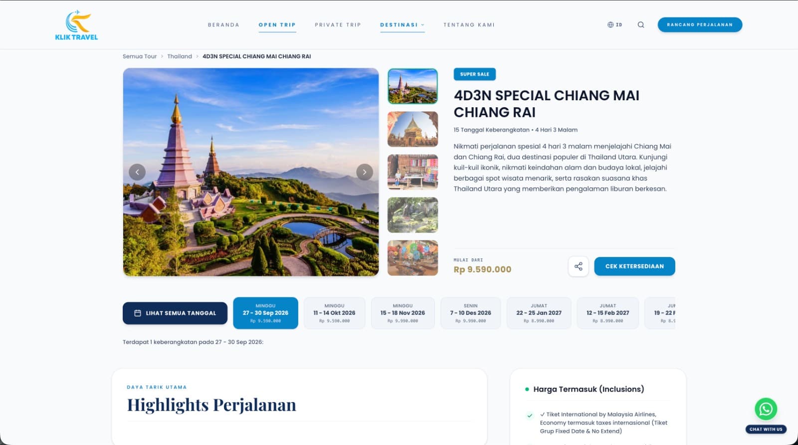 Klik Travel ID Screenshot 3